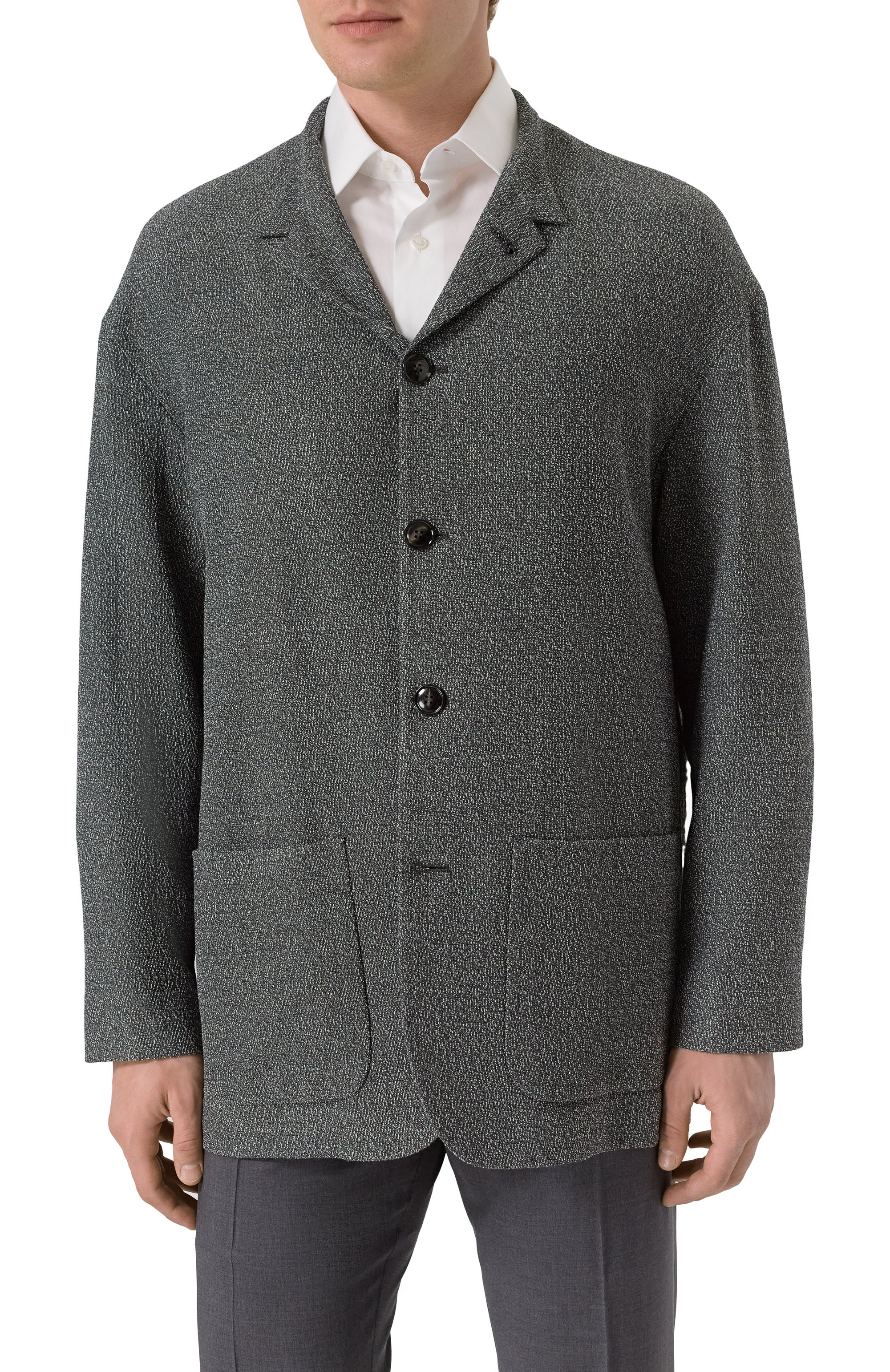 Однобортный пиджак GIORGIO ARMANI, арт. GM002243/TE17880, фото 4