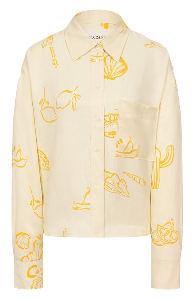 Женская рубашка из вискозы и льна CLOSED, арт. C94242-26D-P1