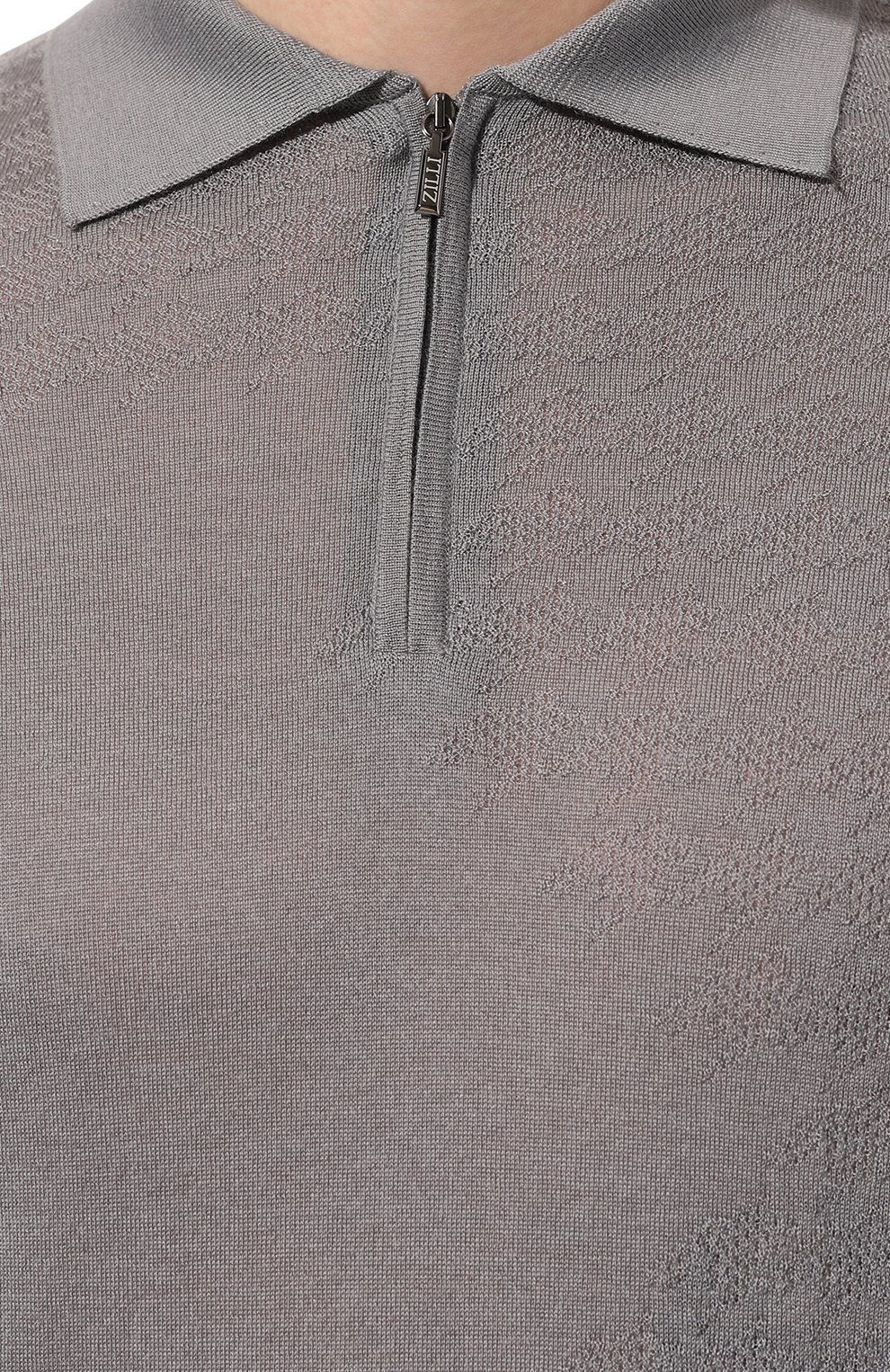 Поло из кашемира и шелка ZILLI, арт. KZP001M0330VPP000, фото 5