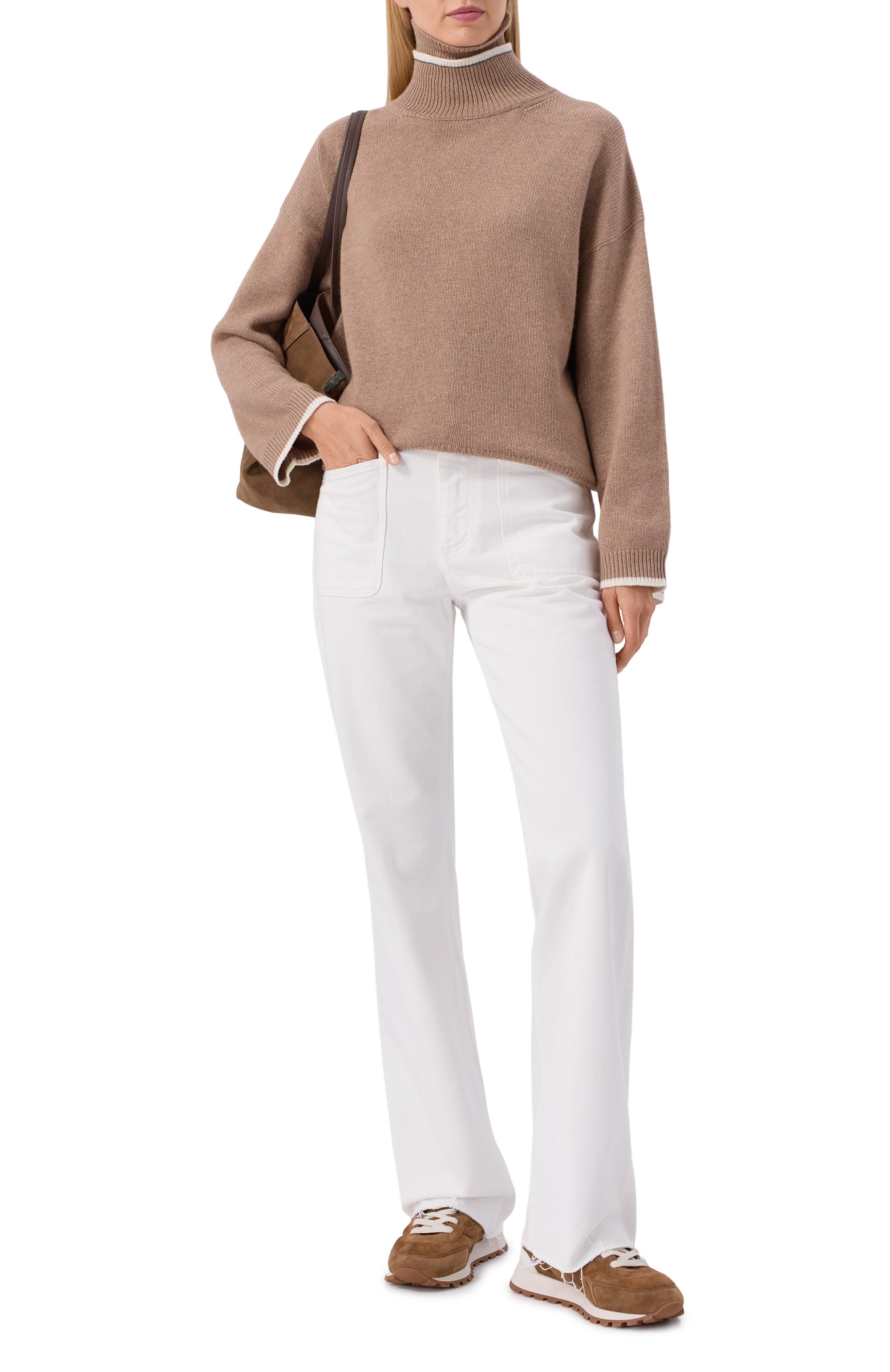 Кашемировый свитер BRUNELLO CUCINELLI, арт. M12527204, фото 2