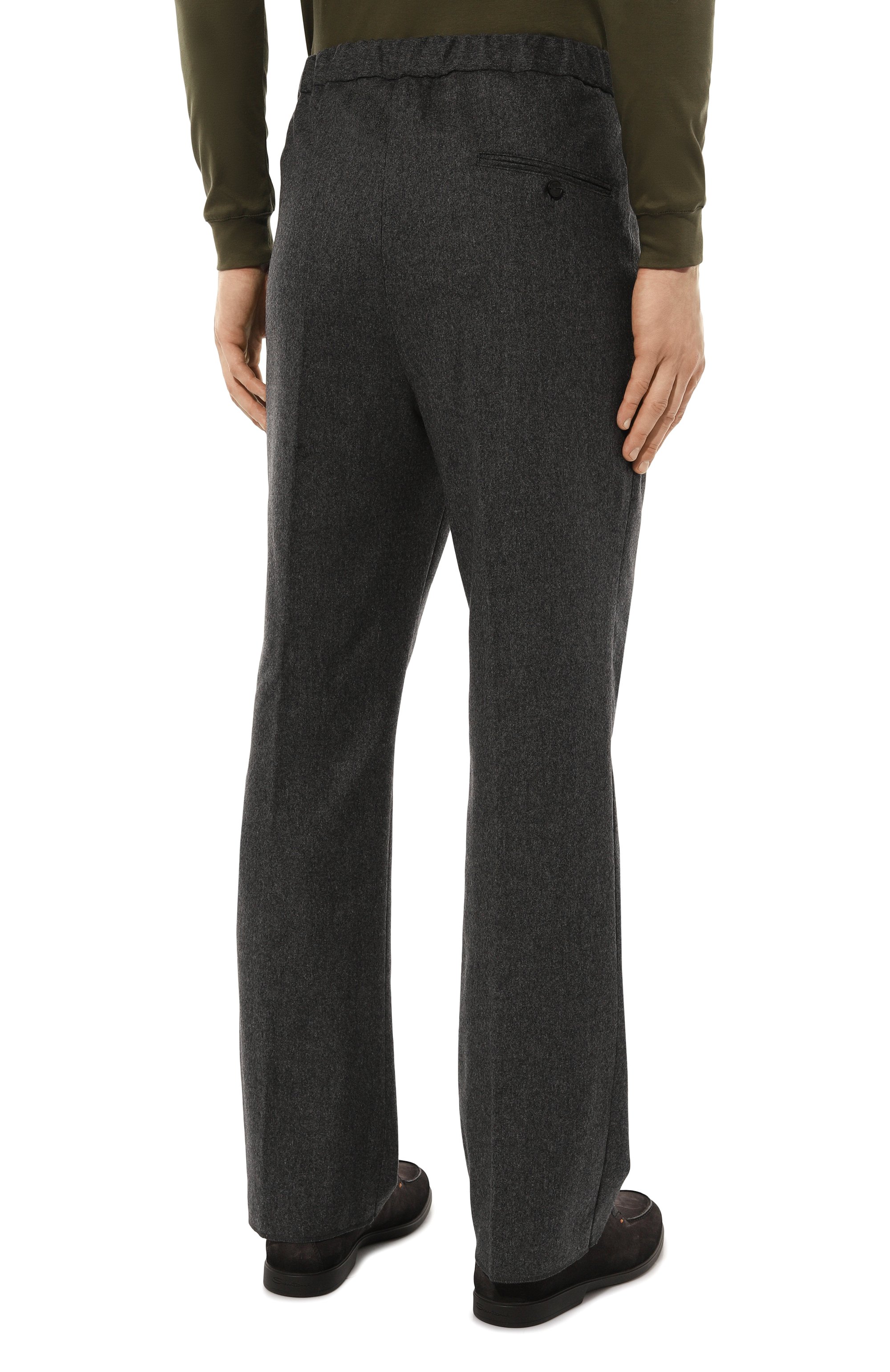 Брюки из шерсти и кашемира HEVO, арт. T0RRECHIANCA 150/G701, фото 4