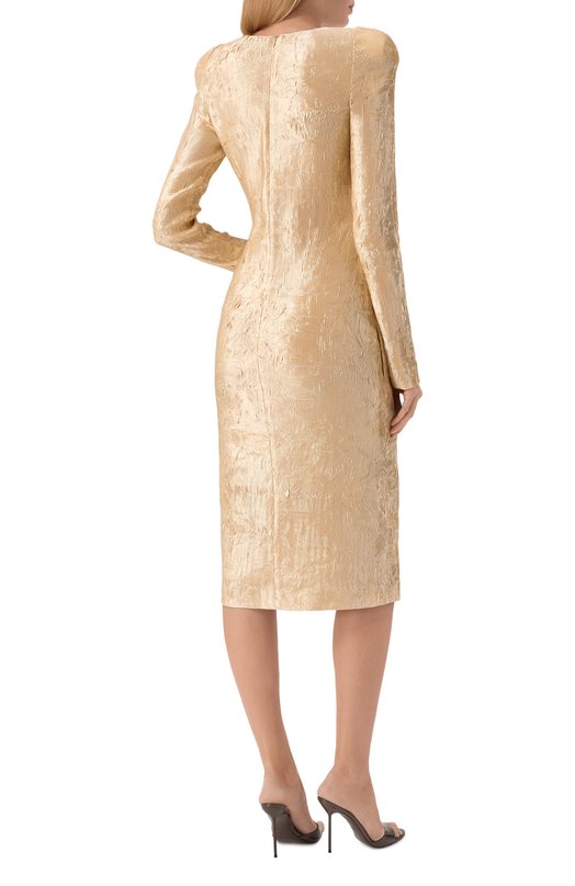 Платье Magda Butrym 259426 Золотой  259426 Фото 3
