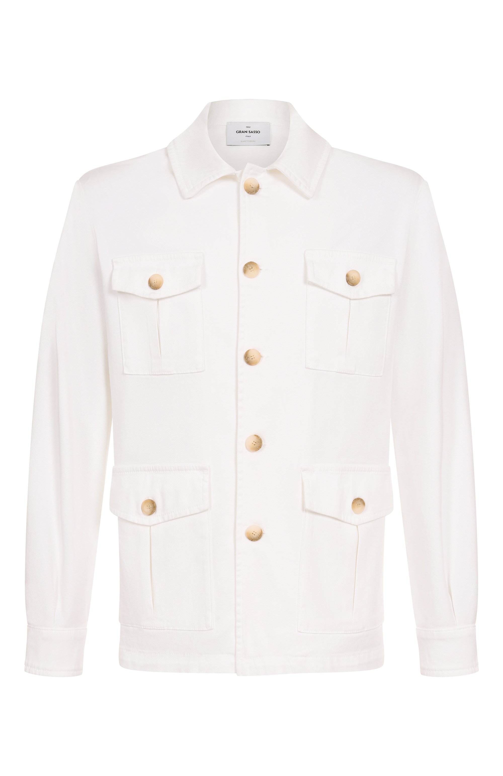 Хлопковая куртка-рубашка GRAN SASSO, арт. 78189/50302, фото 1