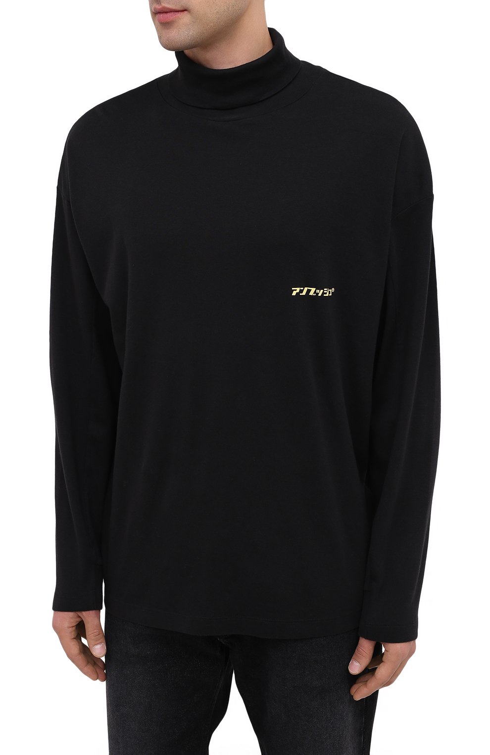 Хлопковая водолазка AMBUSH, арт. BMAB002F20FAB001, фото 3