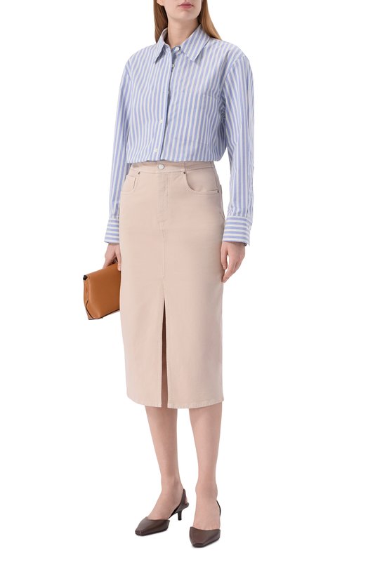 Джинсовая юбка Lorena Antoniazzi P2646G008A/4049 Бежевый  P2646G008A/4049 Фото 2