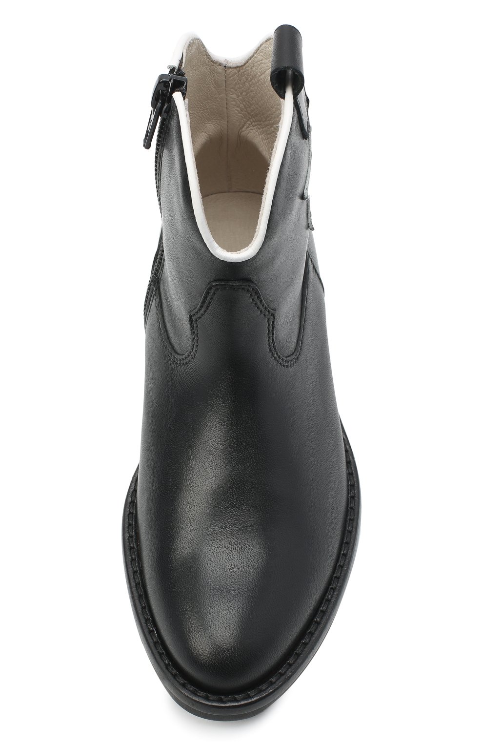 Кожаные казаки IL GUFO, арт. G474/VITELL0/27-30, фото 4