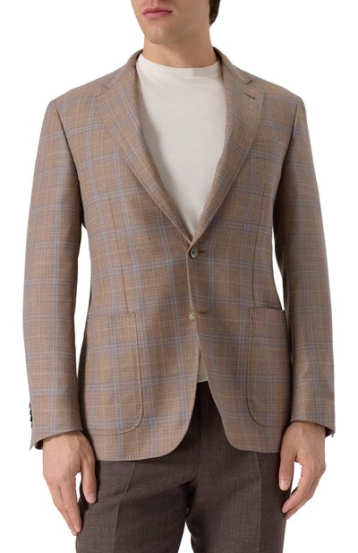 Шерстяной пиджак CANALI, арт. 23275-CF05069, фото 5