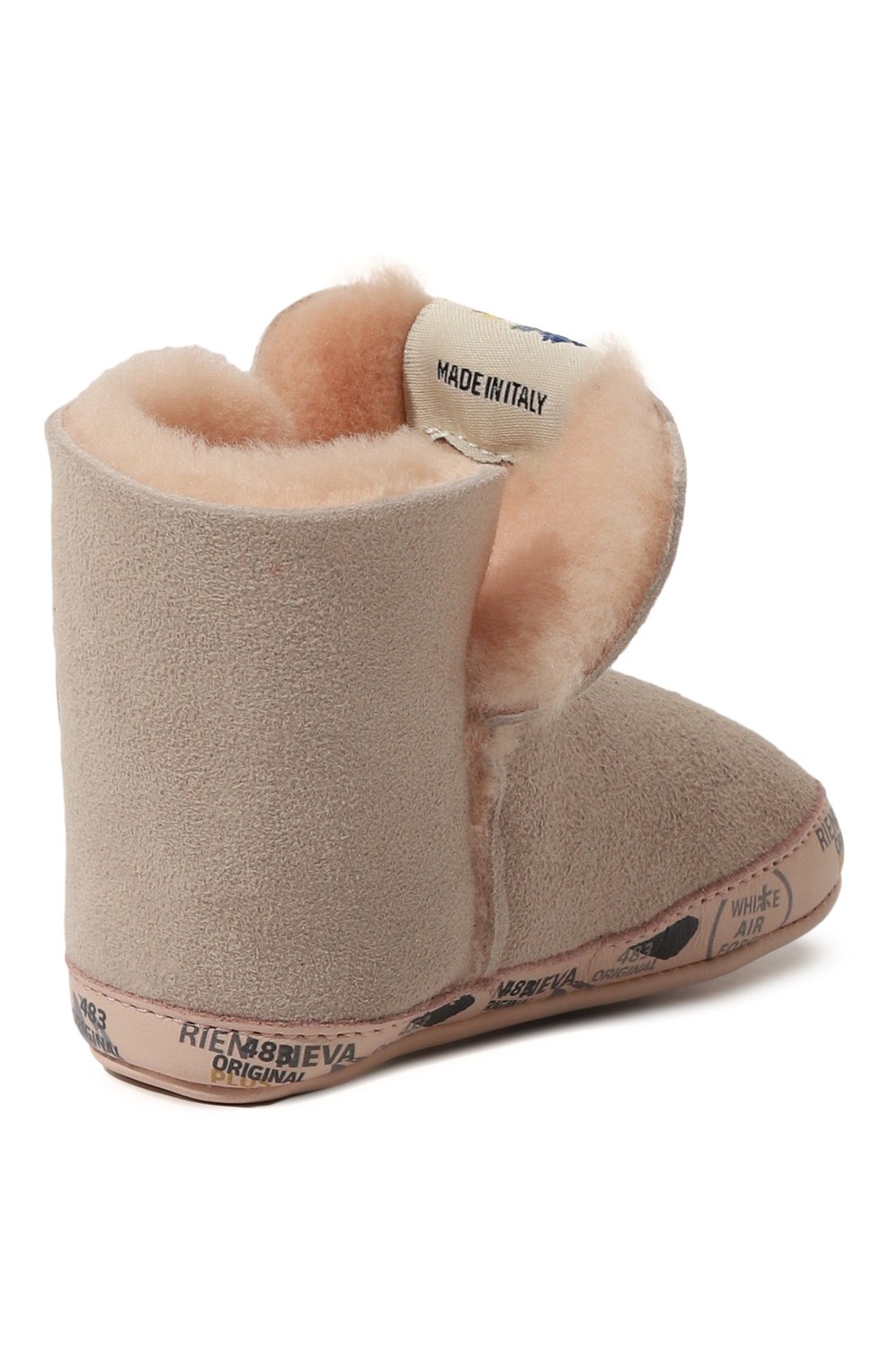 Замшевые пинетки-угги PREMIATA WILL BE, арт. 19MCU0026/BABY HI M/16-19, фото 3