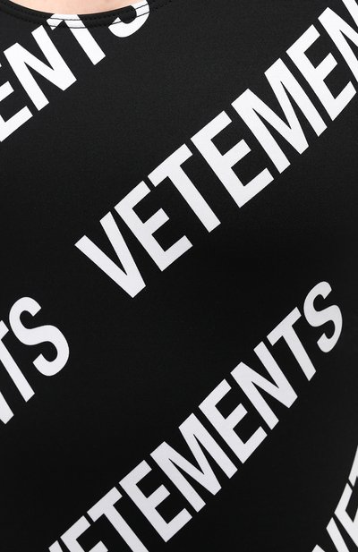 Платье VETEMENTS, арт. WE51DR650W 2605/BLACK/WHITE, фото 5
