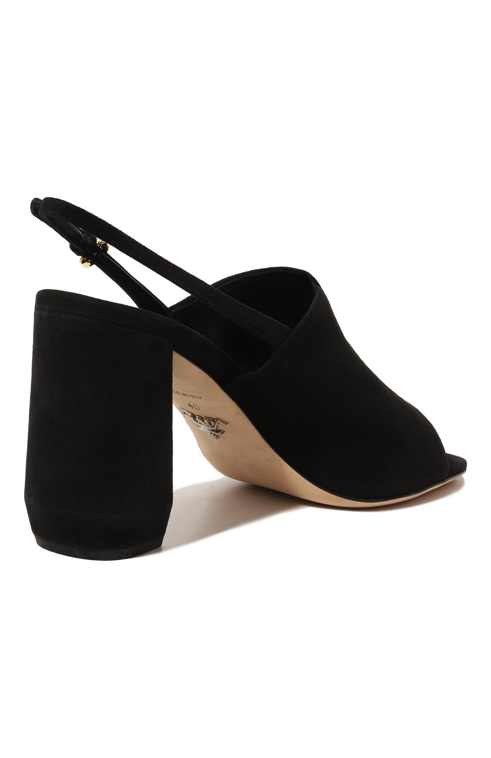 Замшевые босоножки PRADA, арт. 1X677L-008-F0002-085, фото 5