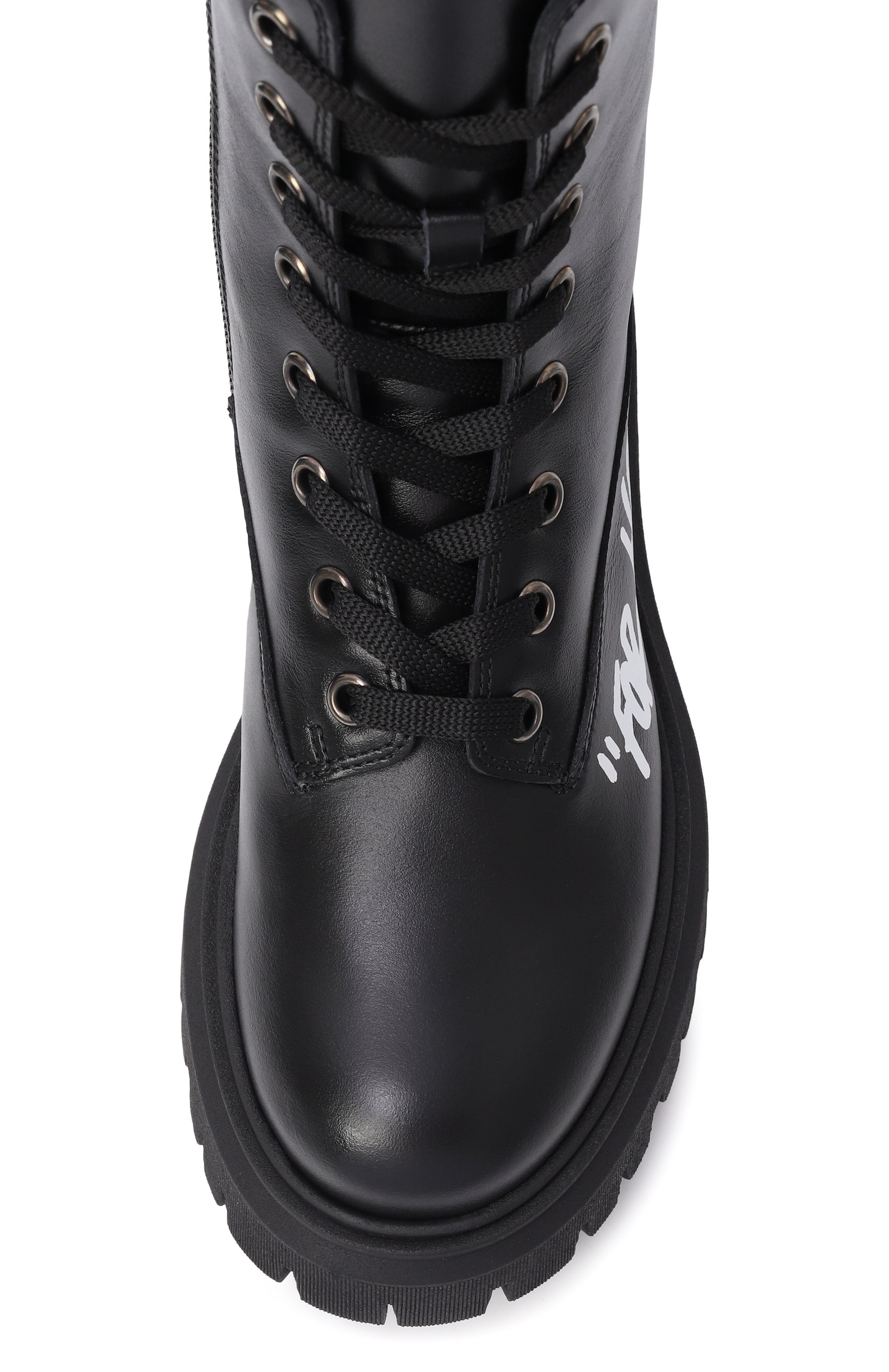 Кожаные ботинки OFF-WHITE, арт. 0GID002F25LEA0011001/29-33, фото 4