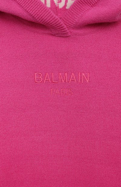 Худи из вискозы BALMAIN, арт. BV9B10, фото 3