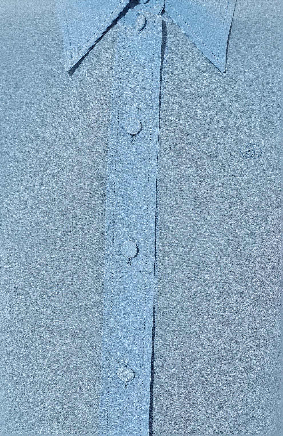 Шелковая рубашка GUCCI, арт. 627407 ZAEWU, фото 5