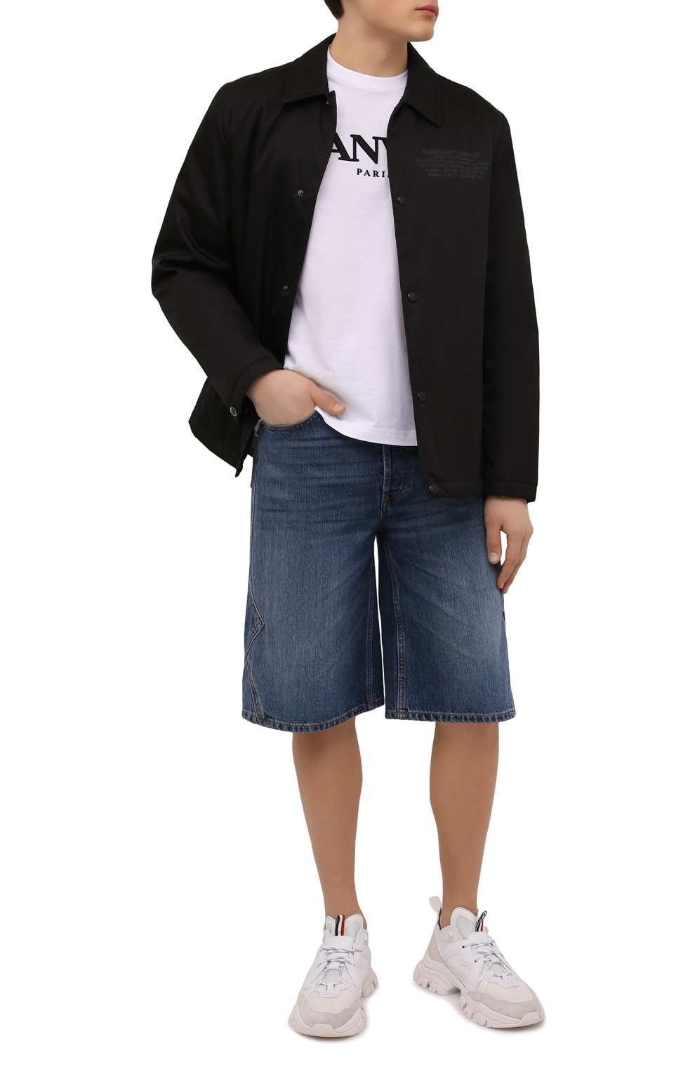 Хлопковая футболка LANVIN, арт. RM-TS0005-J208-P22, фото 2