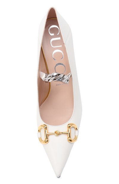 Кожаные туфли deva GUCCI, арт. 626723/C9D00, фото 5