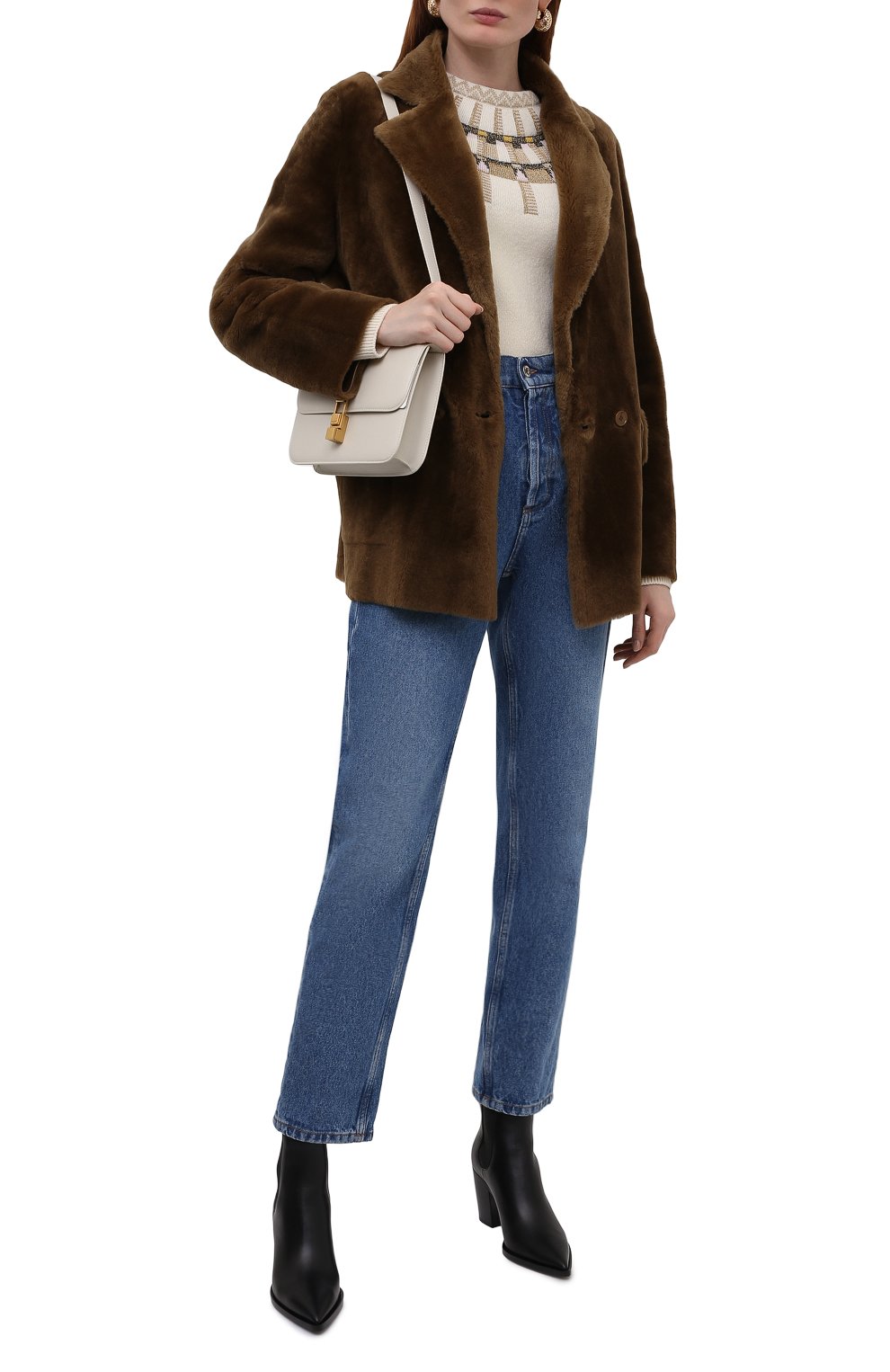 Шуба из овчины INES&MARECHAL, арт. JACINTHE MERIN0S, фото 2