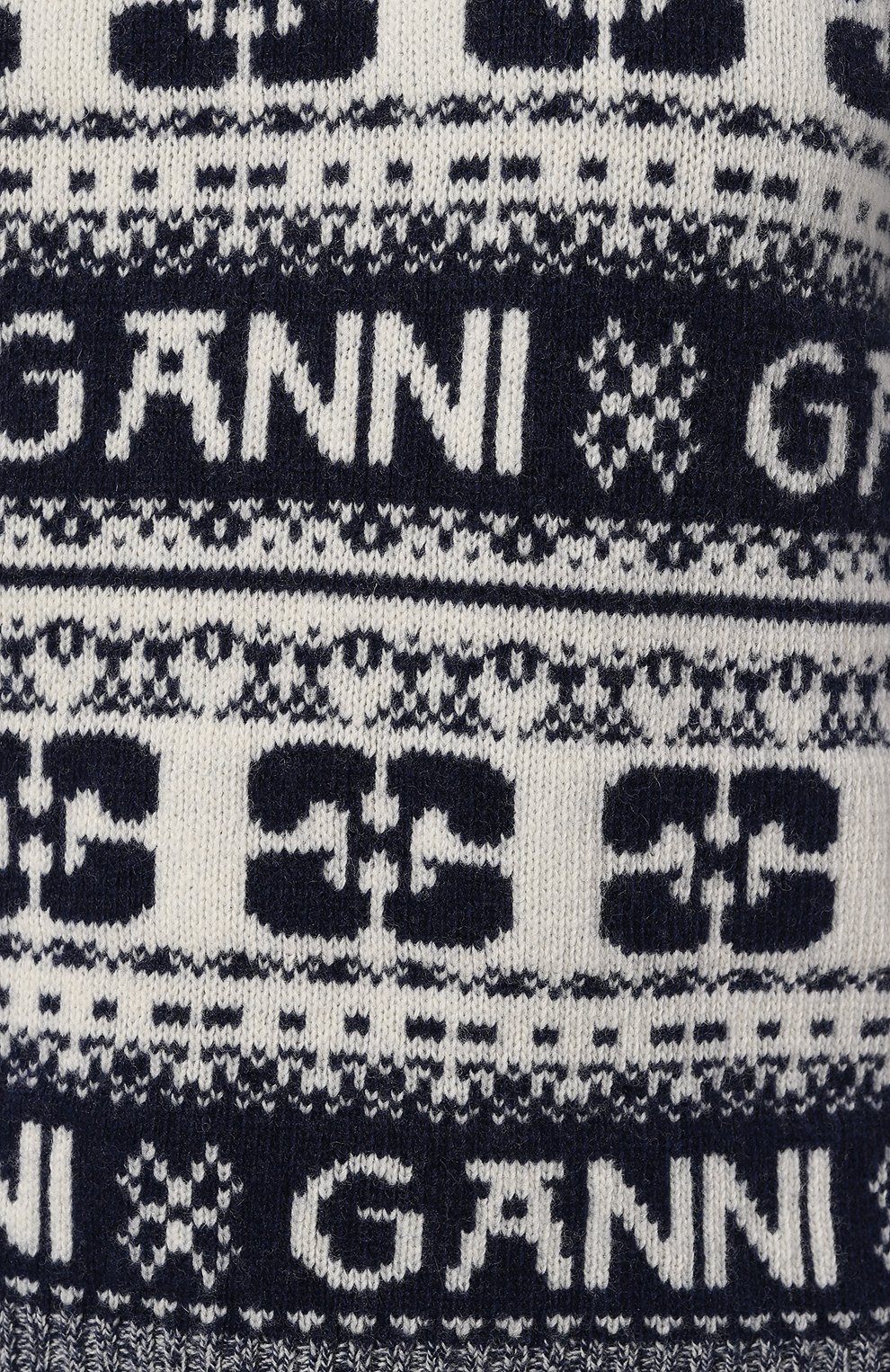 Шерстяной свитер GANNI, арт. K2094, фото 5