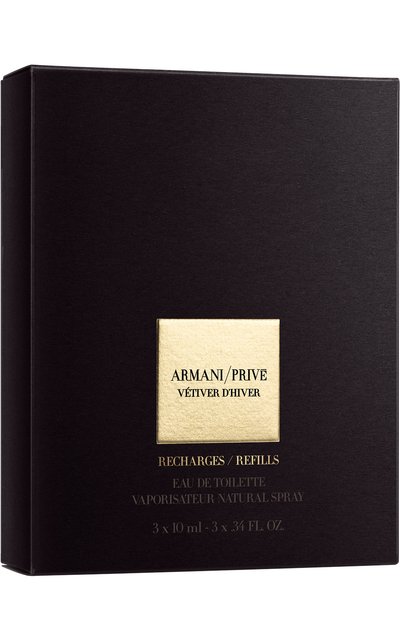 Туалетная вода armani prive vetiver d'hiver рефил (3x10ml) GIORGIO ARMANI, арт. 3614271554956, фото 1