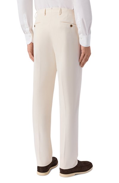 Хлопковые брюки CORNELIANI, арт. 284B01/2A18503, фото 4