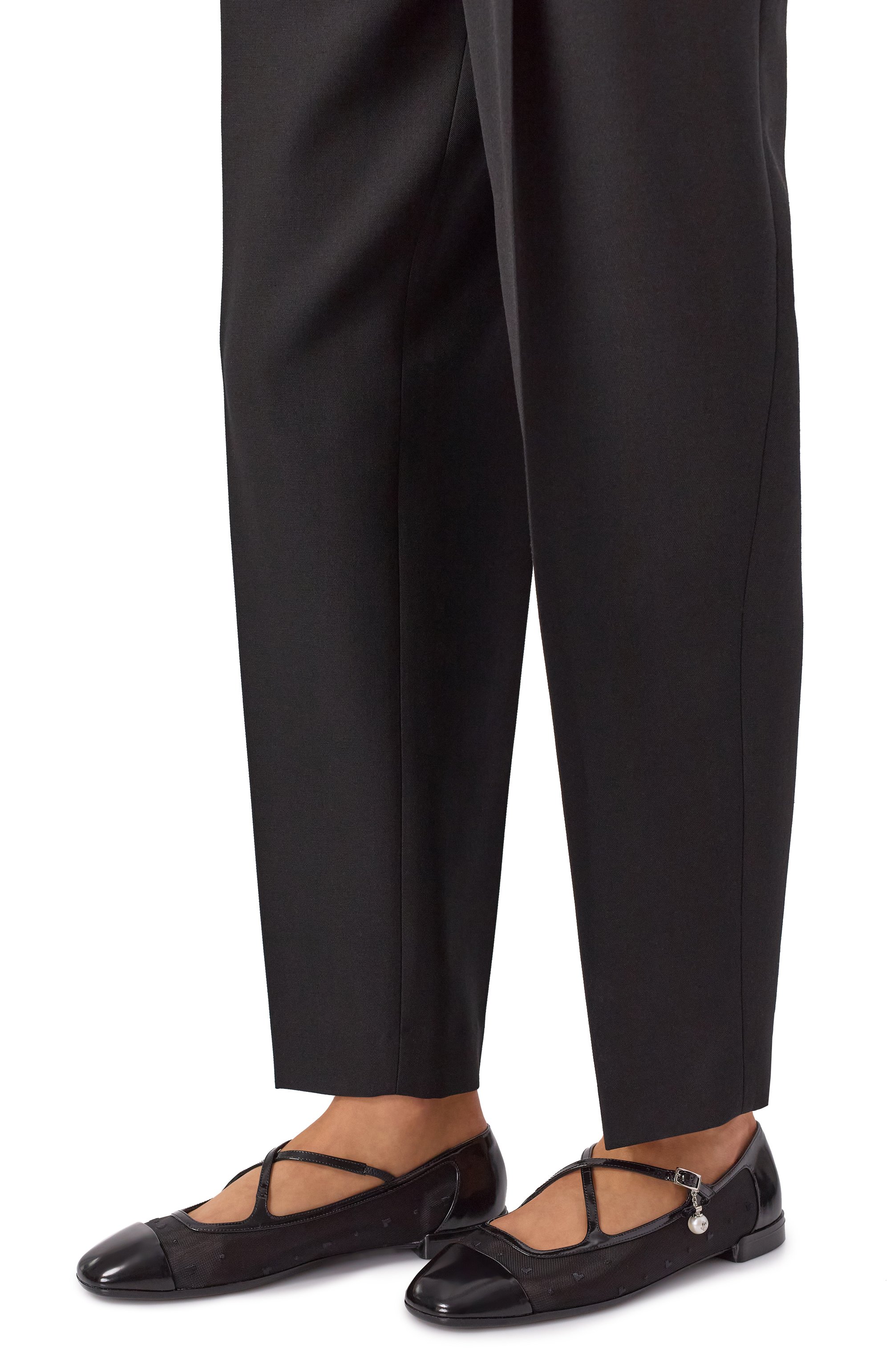 Комбинированные балетки eleri JIMMY CHOO, арт. ELERIBALLERINARIQ, фото 2