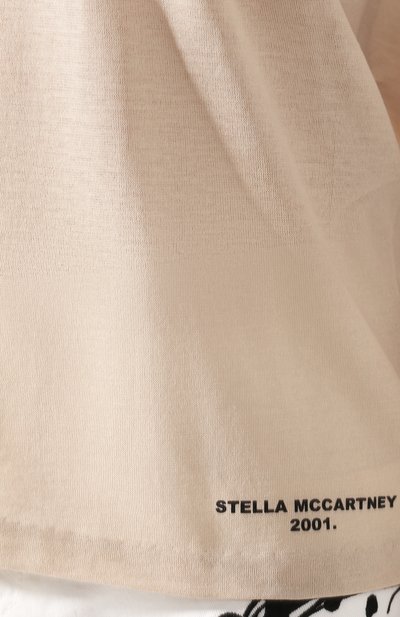 Хлопковая футболка STELLA MCCARTNEY, арт. 600780/SNW94, фото 5