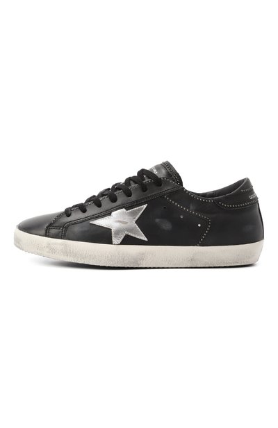 Кожаные кеды super-star GOLDEN GOOSE DELUXE BRAND, арт. GMF00101.F006896, фото 4