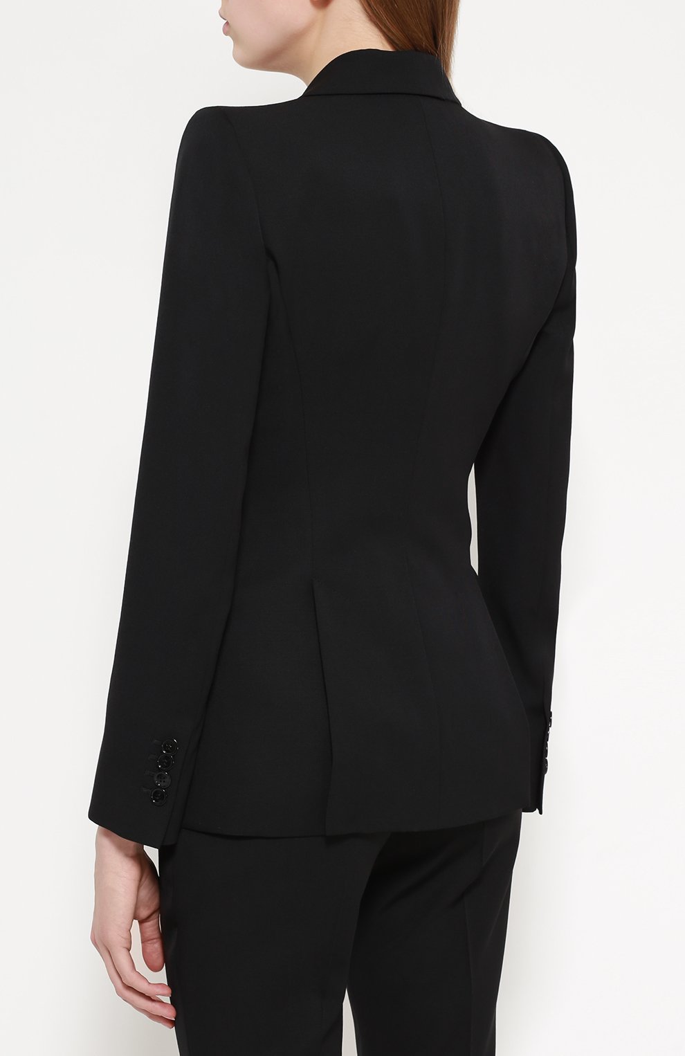 Приталенный жакет с остроконечными лацканами ALEXANDER MCQUEEN, арт. 358166/QIJ12, фото 4