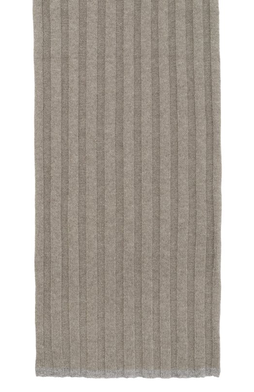 Кашемировый шарф Brunello Cucinelli M2240819 Серый  M2240819 Фото 4