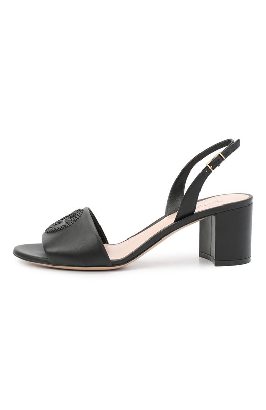 Кожаные босоножки Giorgio Armani X1PA24/XF417 Чёрный  X1PA24/XF417 Фото 3