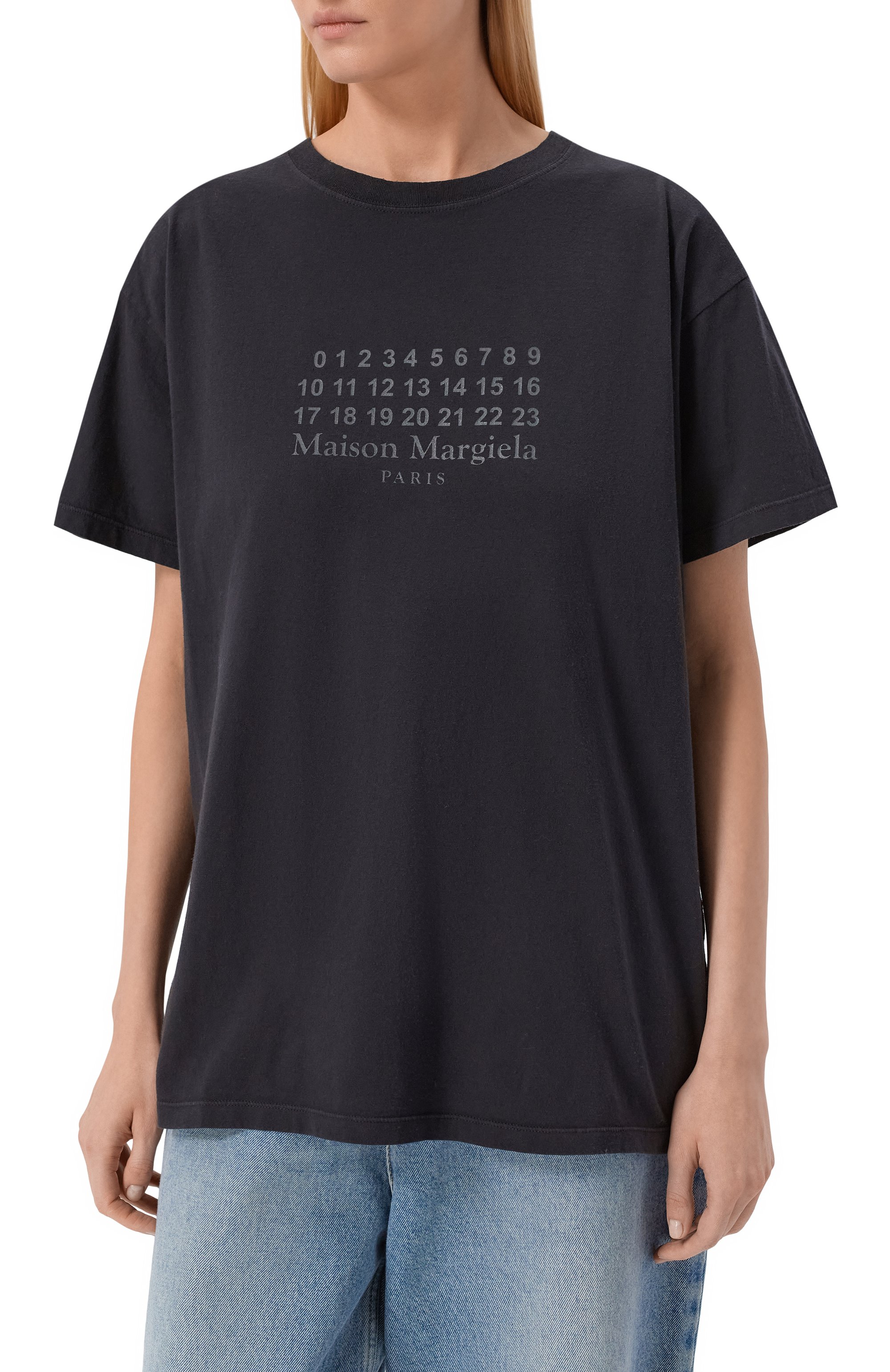 Хлопковая футболка MAISON MARGIELA, арт. S29GC0307/S24575, фото 3