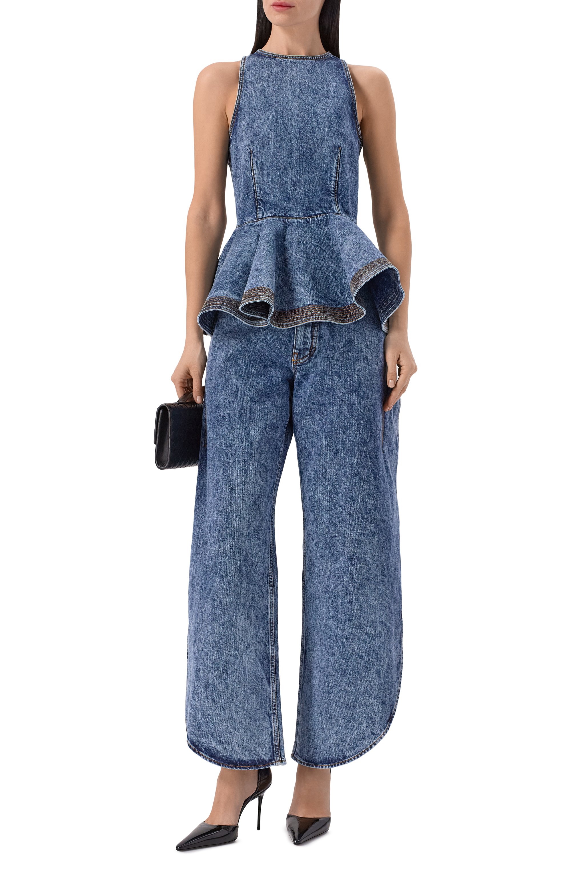 Джинсы ALAIA, арт. AA9P0253T535C, фото 2