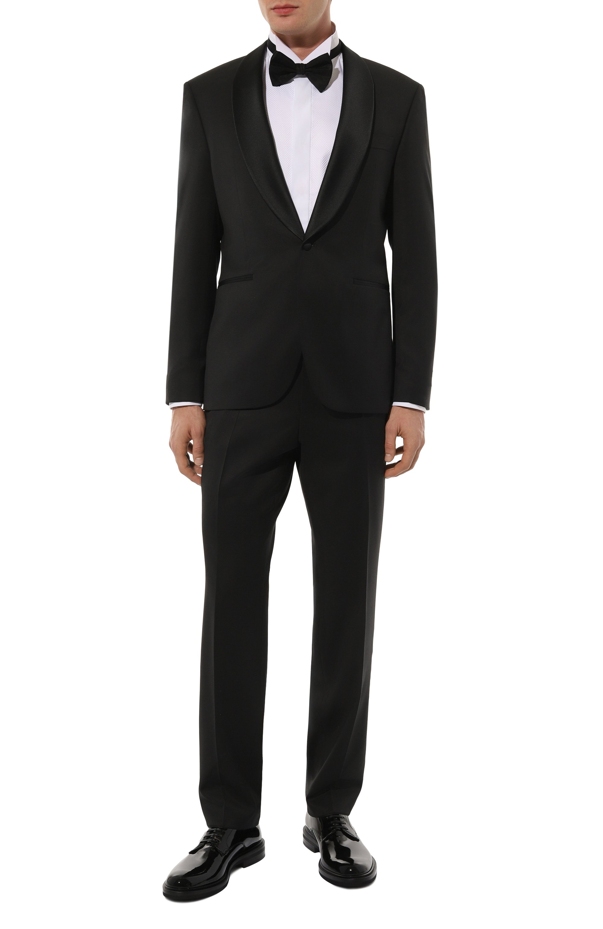 Шерстяные брюки BOSS, арт. 50469192, фото 2