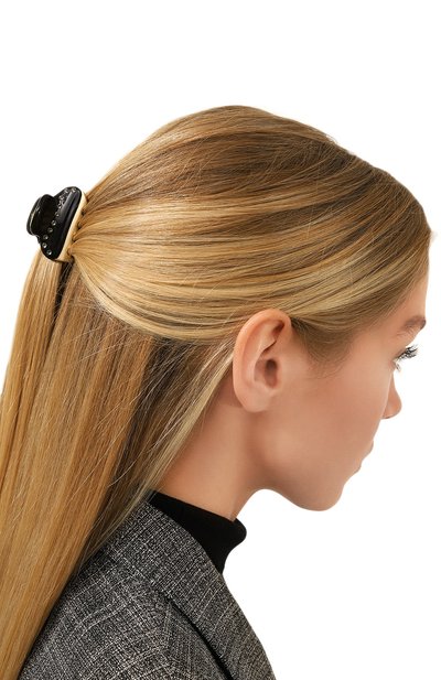 Заколка для волос ALEXANDRE DE PARIS черного цвета по цене 7850 руб., арт. ICC45-14339-03A22 ON, фото 2 Заколка для волос ALEXANDRE DE PARIS, арт. ICC45-14339-03A22 ON, фото 2