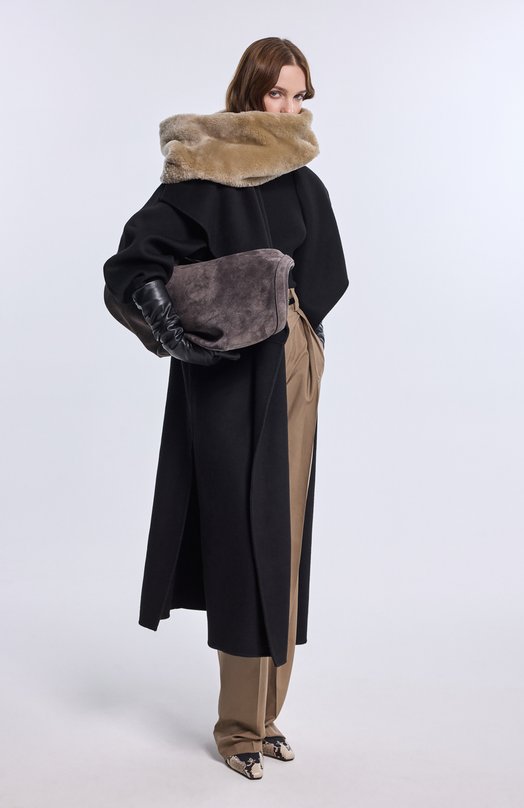 Брюки из шерсти и шелка MVST 25E/X2P/0/B071/3038 Бежевый  25E/X2P/0/B071/3038 Фото 6