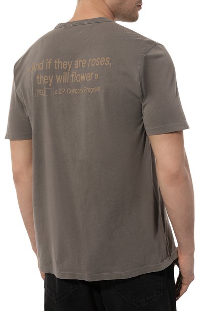 Хлопковая футболка C.P. COMPANY, арт. 14CMTS343A-006528N, фото 4