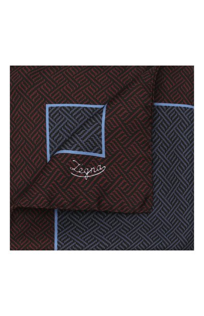 Мужской шелковый платок ZEGNA, арт. Z2J04A/39A
