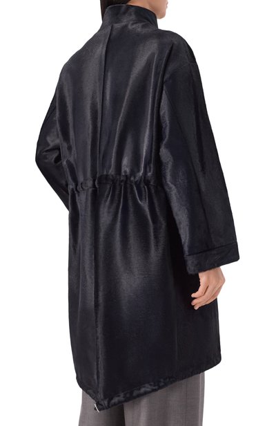 Парка из теленка GIORGIO ARMANI темно-синего цвета по цене 1125000 руб., арт. BAL05P/BAP23, фото 4 Парка из теленка GIORGIO ARMANI, арт. BAL05P/BAP23, фото 4