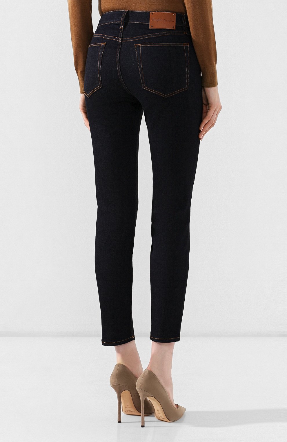 Джинсы RALPH LAUREN синего цвета по цене 68350 руб., арт. 290767342, фото 4 Джинсы RALPH LAUREN, арт. 290767342, фото 4