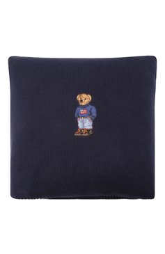Подушка с наволочкой RALPH LAUREN синего цвета, арт. 650684768001 | Фото 1 (Региональные ограничения белый список (Axapta Mercury): RU, Не проставлено; Нос: Не проставлено)