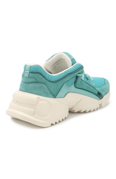 Комбинированные кроссовки skylar FERRAGAMO, арт. Z-07263031C, фото 4