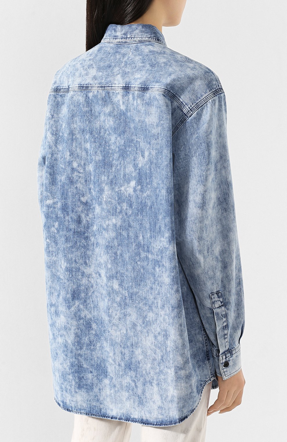 Джинсовая рубашка ISABEL MARANT ETOILE, арт. CH0492-20P022E/LYNT0N, фото 4