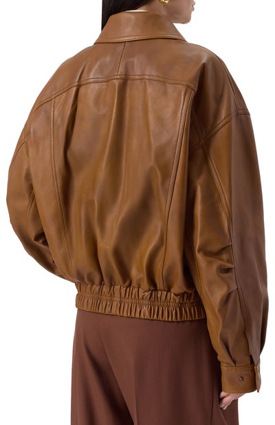 Кожаная куртка SAINT LAURENT, арт. 824387/YCSF2, фото 4