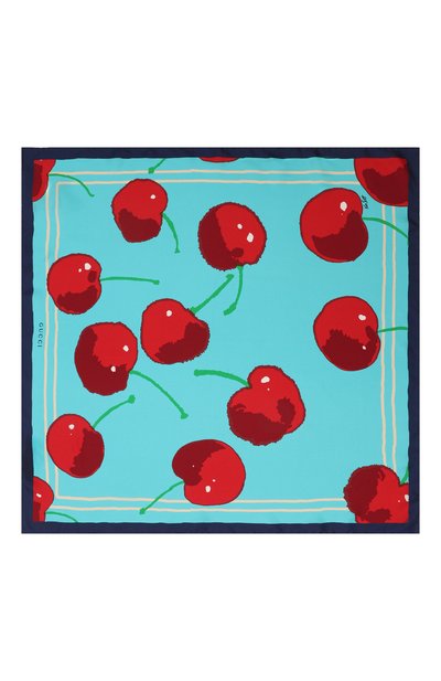 Шелковый платок gucci x ken scott GUCCI, арт. 649660 3G001, фото 5