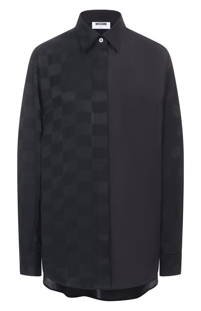 Женская рубашка из вискозы и шелка MOSCHINO, арт. A0235/5535