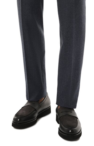 Кожаные пенни-лоферы DOUCAL'S, арт. DU2483DAK0PM001N, фото 3