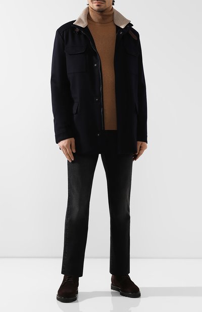 Водолазка из смеси кашемира и шелка LORO PIANA, арт. FAI8202, фото 2