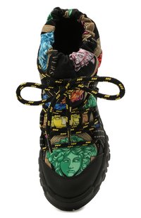 Утепленные ботинки Versace цвет разноцветный купить в ЦУМ OUTLET, арт ...