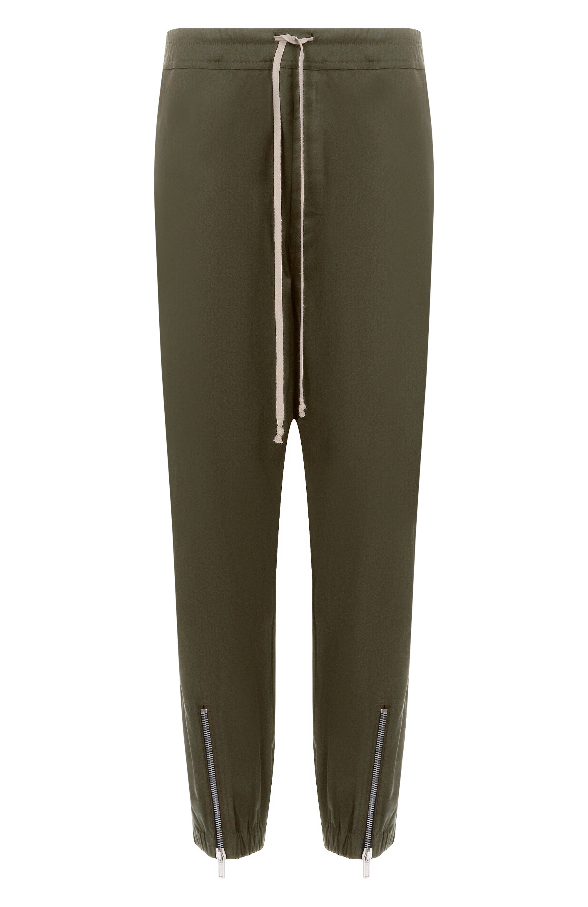 Хлопковые джоггеры RICK OWENS, арт. RU02E1331/TE, фото 1