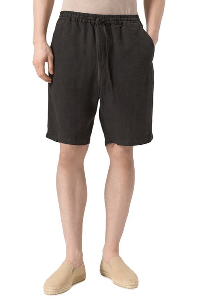 Льняные шорты 120% LINO, арт. 32ALIM29CM/0253/000, фото 3