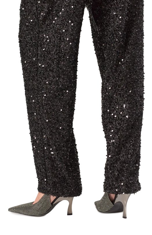Текстильные туфли Elsa 90 Stella McCartney 810461/E00098 Чёрный  810461/E00098 Фото 3